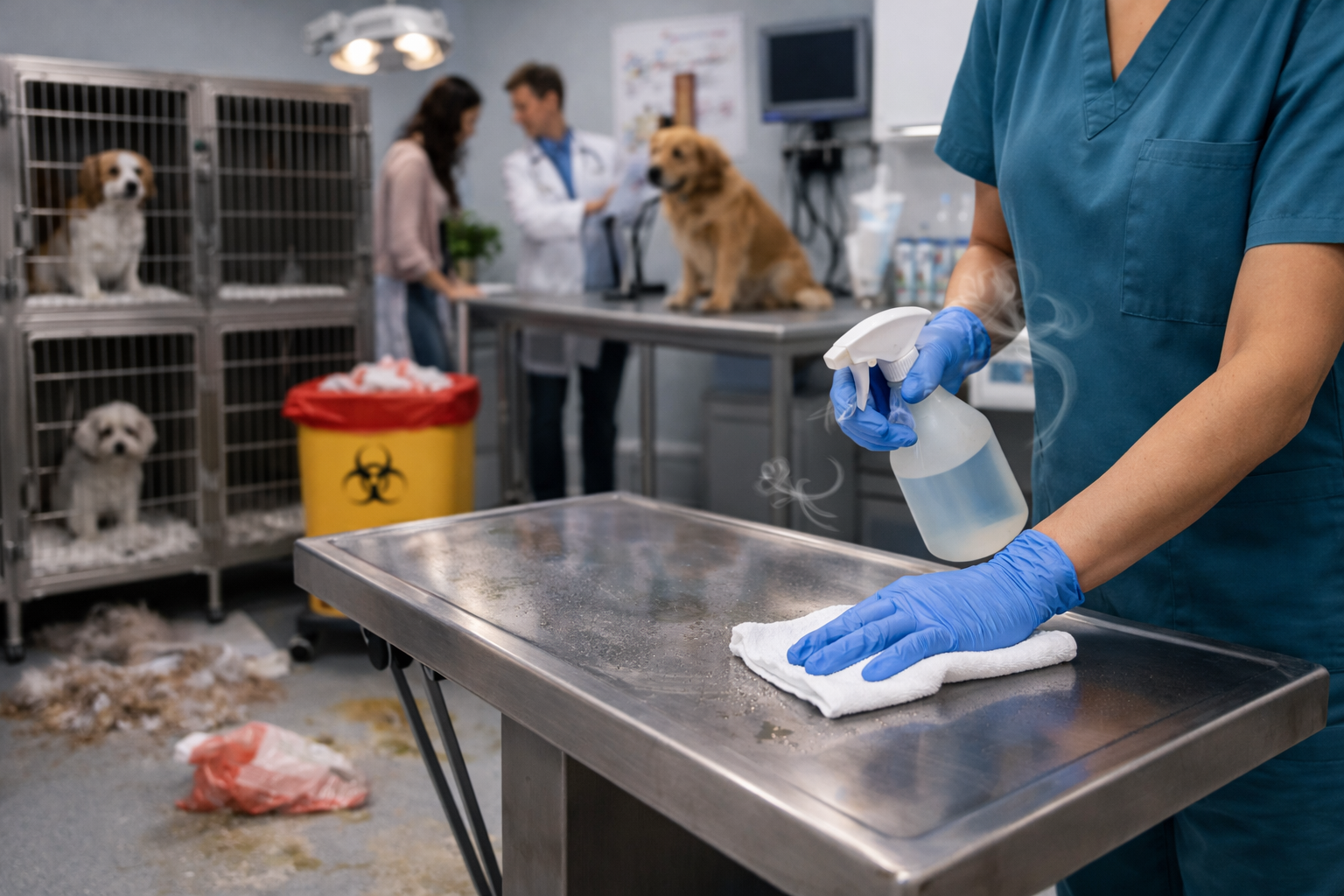 The Hidden Cleaning Challenges in Veterinary Clinics (And How to Solve Them)